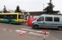 Makabryczny wypadek w Ostrołęce. Autobus przejechał po mężczyźnie