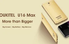 U16 Max 6-calowy smartfon od OUKITEL