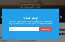 Subskrybuj bloga! - Logistyka | Biznes | Edukacja