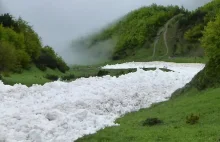 Śnieżne osuwisko w Austrii