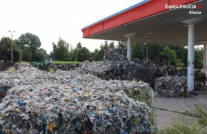 Nielegalne odpady z Włoch na wysypisku w Gliwicach [FOTO]