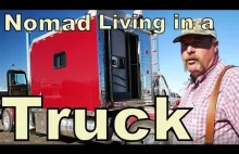 Szczegóły życia w P O T Ę Ż N E J ™ ciężarówce w USA.