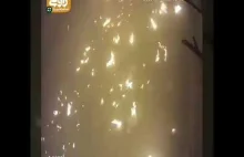 Moment uderzenia ukrainskiego samolotu o ziemie