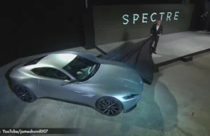 Aston Martin, Jaguar i Fiat - te auta zobaczymy w najnowszym Bondzie