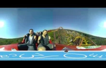 Przejazd rollercoasterem z możliwością oglądania w 360°.
