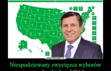 Niespodziewany zwycięzca wyborów prezydenckich w USA!