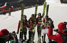 Dawid Kubacki rozbił puchar za zwycięstwo w Willingen