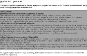 Wpadka PR-owców PiS. Instrukcję "co mówić mediom" wysłali DO DZIENNIKARZY