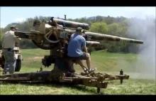 Shooting German Flak 36 88 mm