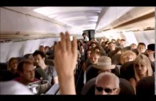 Adam Hofman w samolocie Ryanair.