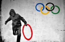 Kultura Podwórka: Policja ściga Banksy'ego za olimpijskie graffiti