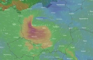 Orkan Ksawery dotarł do Polski. Trudne warunki, w Lubuskiem problemy z prądem.