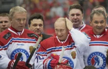 Putin strzelił pare goli w meczu hokeja