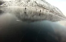 Hokej na zamarzniętym jeziorze