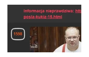 Moderacja niesłusznie dodaje belkę o informacji nieprawdziwej do znaleziska