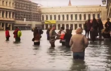 [PILNE] 75 proc. Wenecji pod wodą. Zdjęcia historycznej powodzi