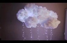 Lampa w kształcie chmury burzowej DIY