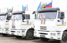 Rosja będzie wysyłać "białe konwoje" do Donbasu co miesiąc