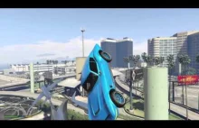Grand Theft Auto V Impossible Car Jump