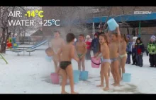 Zimno Tobie? Tymczasem w Rosji dzieci kąpią się na mrozie :-)