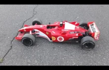 Bolid Ferrari F1 zdalnie sterowany Duża zabawka