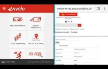 Jak śledzić przesyłki Poczta Polska? WWW vs aplikacja Envelo