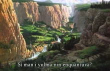Tolkien czyta „Namárië” w quenyi