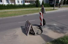 Białystok: Nowe Miasto. Remont drogi powoduje kolizje (zdjęcia, wideo) -...