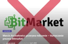 Marcin Aszkiełowicz przerywa milczenie - tłumaczenie prezesa Bitmarket