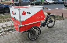 Innowacje w logistyce, kurier na rowerze