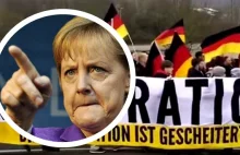 Merkel zakłada Niemcom czerwony kaganiec! Milczeć o protestach