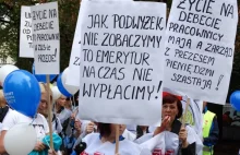 Pracownicy ZUS protestują
