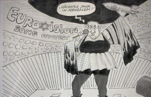 Niemiecki karykaturzysta zwolniony za karykaturę Netanyachu.