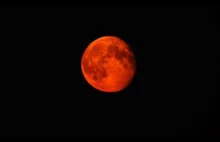 Krwawy księżyc Bloody moon - Poland 10.10.2014