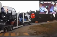 Szalony pościg za pijanym kierowcą ciężarówki w Rosji
