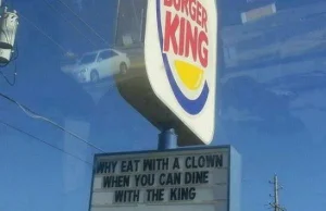 Niezła reklama Burger Kinga