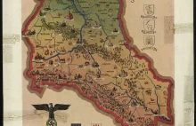 Generalne Gubernatorstwo, niemiecka mapa turystyczna z 1942 roku