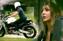 Kradzież motocykla podczas jazdy próbnej - wszystko nagrała kamera
