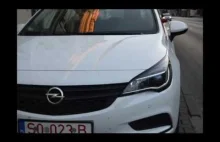 The New Opel Astra V 2016 K 5 on the street official premiere Vauxhall