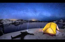 Crater Lake at night... Time Lapse