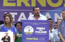 Salvini z różańcem w ręku o stowarzyszeniu nacjonalistycznych partii Europy