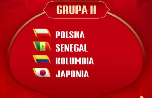 Ani Polska, ani Senegal, ani Japonia nie mają szans zagrozić Kolumbii...