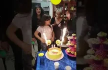 Gorące urodziny dziewczynki