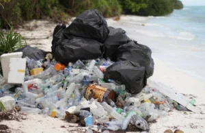 Miliony plastikowych śmieci na odległych wyspach Oceanu Indyjskiego