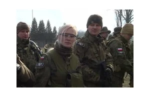 Polscy ochotnicy szykują się do wojny