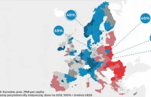 5 z 16 polskich województw znajduje się w 20 najbiedniejszych regionów UE