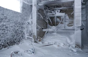 Opuszczony wyciąg narciarski w Rosji