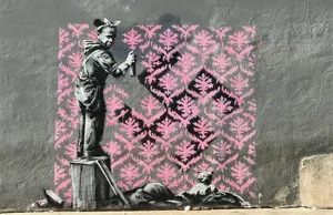 Banksy i jego sześć nowych prac stworzonych w Paryżu!