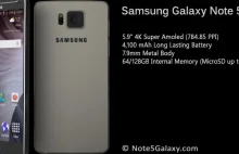 Samsung Galaxy Note 5, czy tak wygląda?