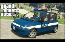 Fiat Multipla w Policji